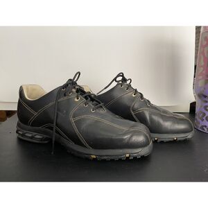 Nike Men's Size 7 Black Zoom Air Sneaker Bicycle Toe Golf Shoes